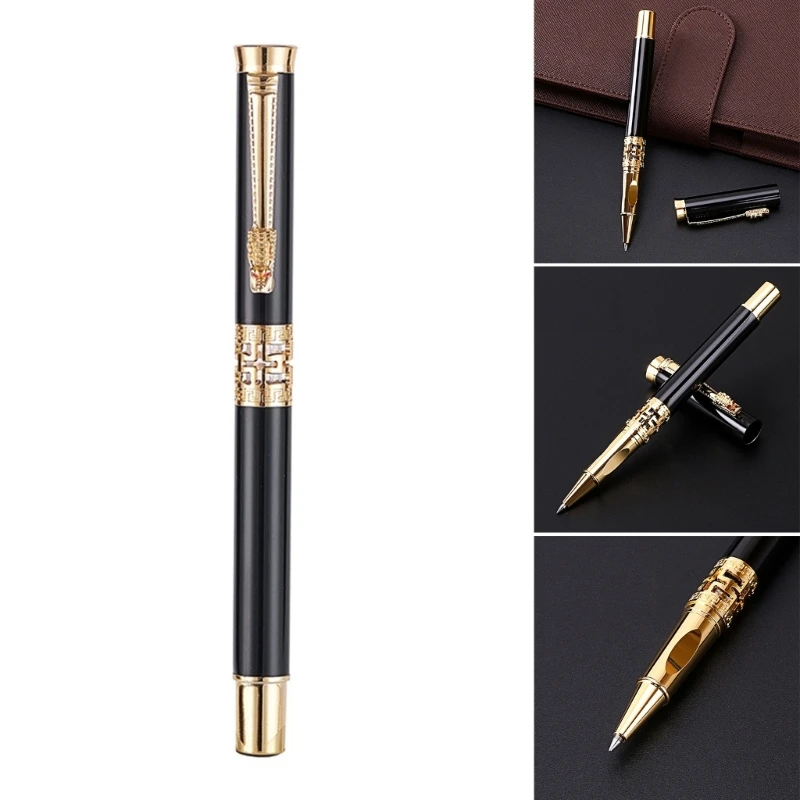 Sleek and Durable Metal Roller Ballpoint Pen for Executive