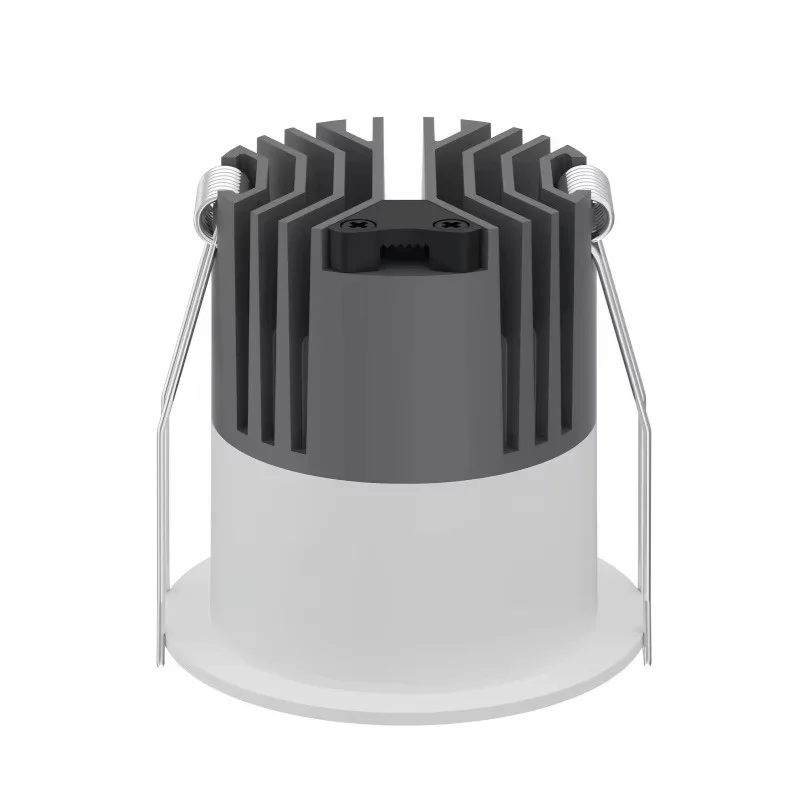 Led downlight Mini recessed COB 5W-12W Dimmable 110V 220V 24&deg;/38&deg; Small Hole LED Spotlight for Interior