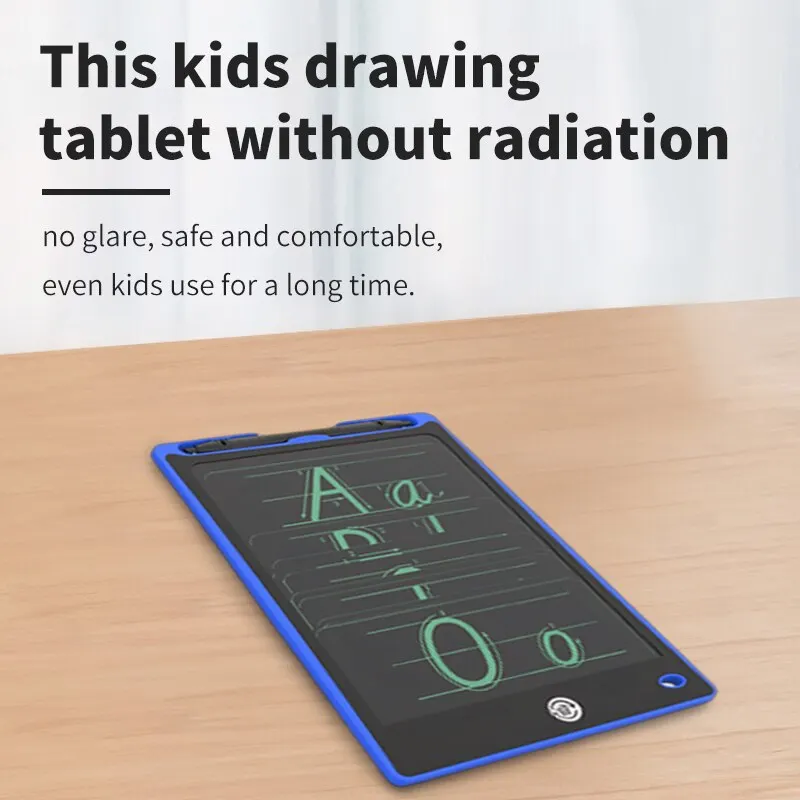 LCD Writing Tablet 8.8 Inch Kids Drawing Learning Games Portable Color Electronic Graphic Board Birthday Gift For Child