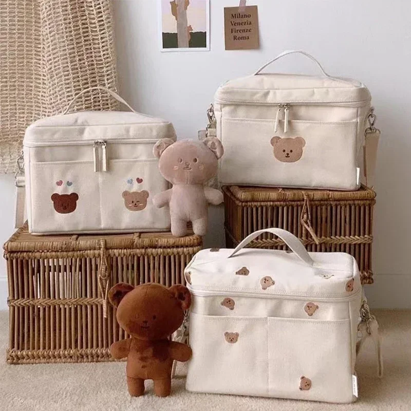 Baby Diaper Bag Shoulder Bag Bottle Insulation Trolley Accessorie Maternity Bag Diaper Backpack Stroller Organizer Bags Diaper Bag Bottle Bag Shoulder Bag