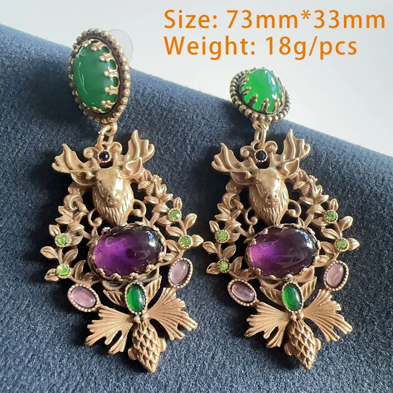 Aisem Drop Earring Gold - Elk Accessories main image 1