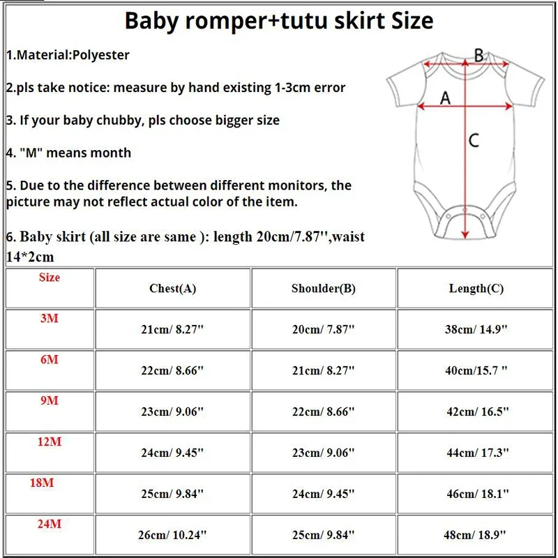 Baby Bodysuit Dress Set Halloween Party Outfit for Girls