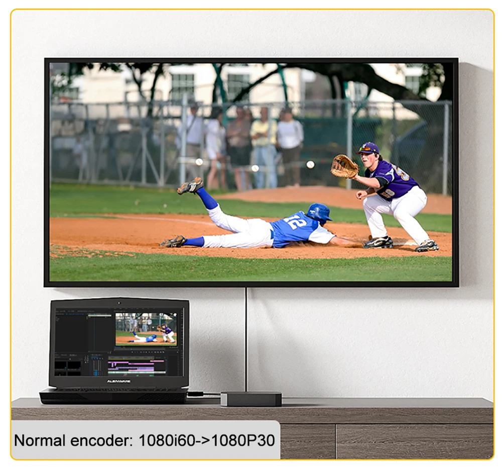Link Pi ENCS1Pro 12G-SDI Video Codec 4K60 12G SDI Encoder H.265 Live Streaming B