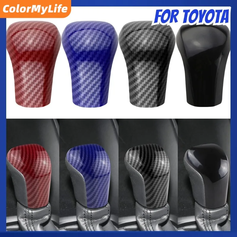 Kit Garniture Fibre Carbone ABS Pour Toyota Yaris/Ativ/Vios 2023-2024 - Panneau Console, Levier De Vitesse