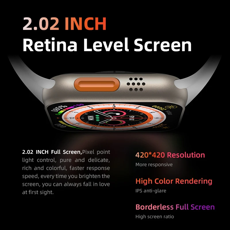 2023 Smartwatch ø 8 Ʈ  ü  SOS    ð PK HW8 DT8 Ʈ ġ 8 NFC