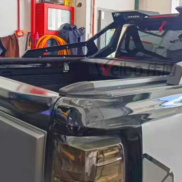 Pick up Truck for Sale 4x4 Car Accessories Black Steel Sport Bars Roll Bars for Isuzu D Max +custom