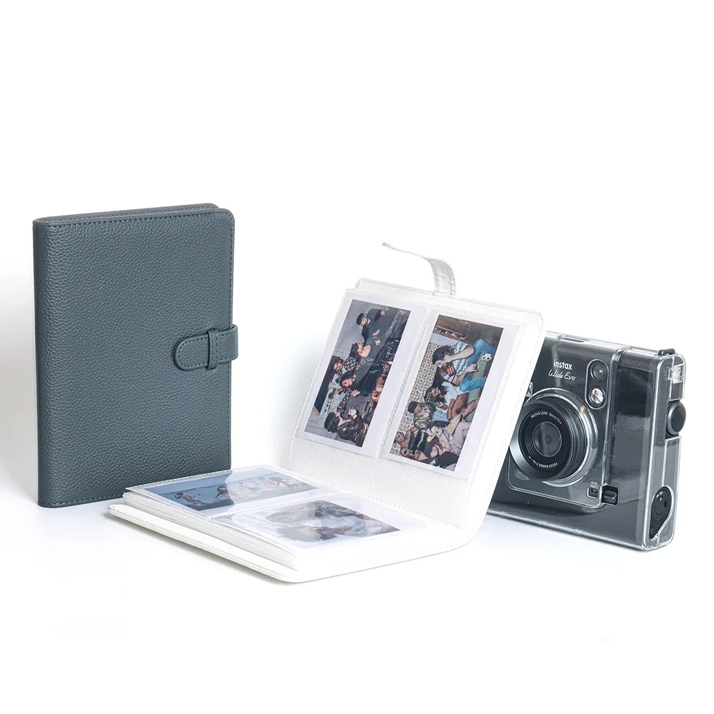 Fujifilm Wide 시리즈 포토 페이퍼 5인치 앨범에 적합 PU 80 와이드 포토 앨범 Fujifilm Insatx Wide 400/300/210/프린터용