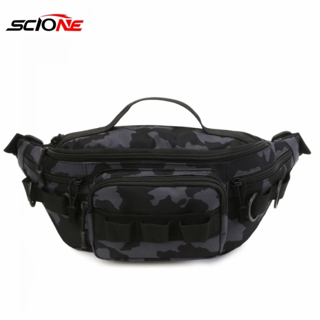 Multifunctional Fishing Lure Bags Chest Waist Pack Military Outdoor Sports  Hunting Molle Messenger Bag Man Muti Pocket Travel - AliExpress