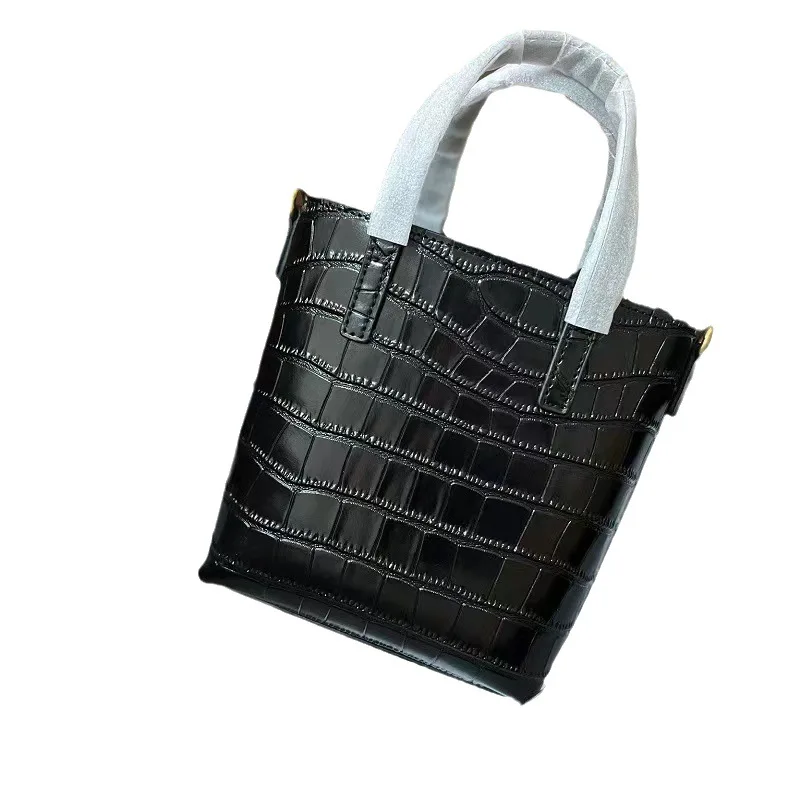 Luxury Brand Women's Shoulder Handbags Mini Bucket Shopping Tote Leather Y2k Leisure Crossbody Commuting Simplicity Fashion