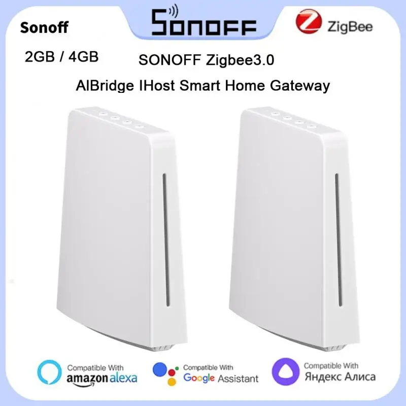 

Sonoff AlBridge 2/4G Zigbee 3.0 5V--2A IHost Smart Home Gateway Type-C RJ45 IHost Smart Home Hub Smart Home Gateway Smart Switch