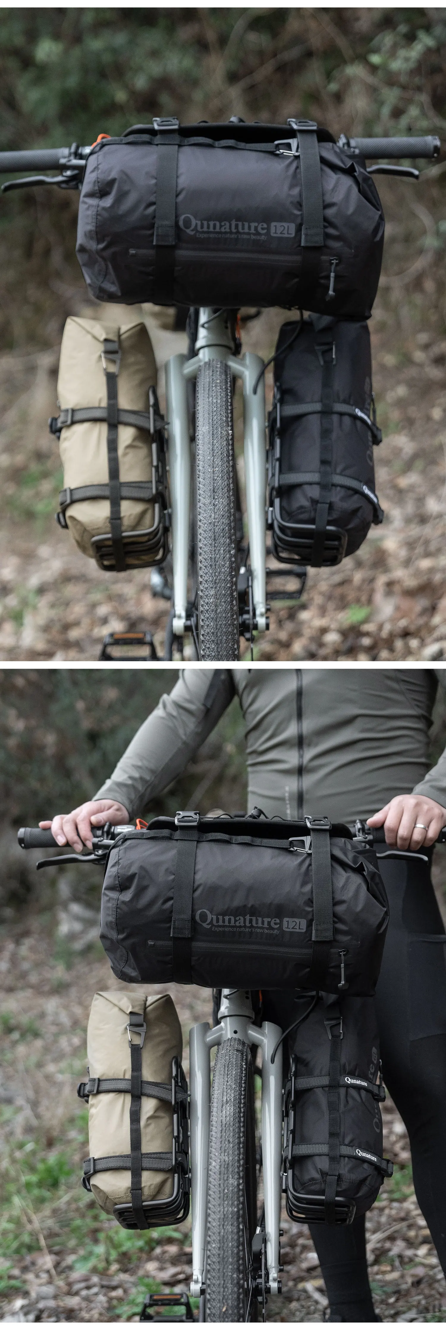 Fahrrad-Ausrüstungs-Tasche Setup
