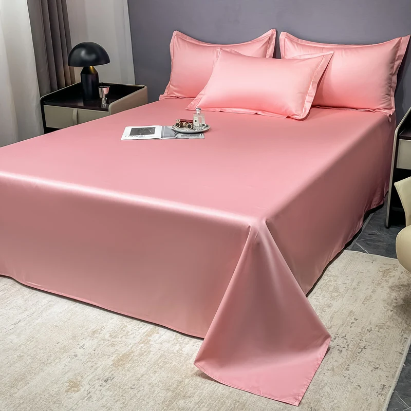 

Простыни, одеяла, наволочки, Простые простыни 2024 из чистого хлопка для двуспальной кровати