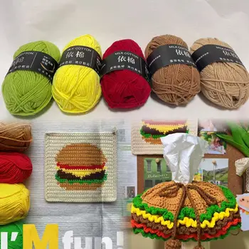 5PCS Mixed Cotton Yarn 1
