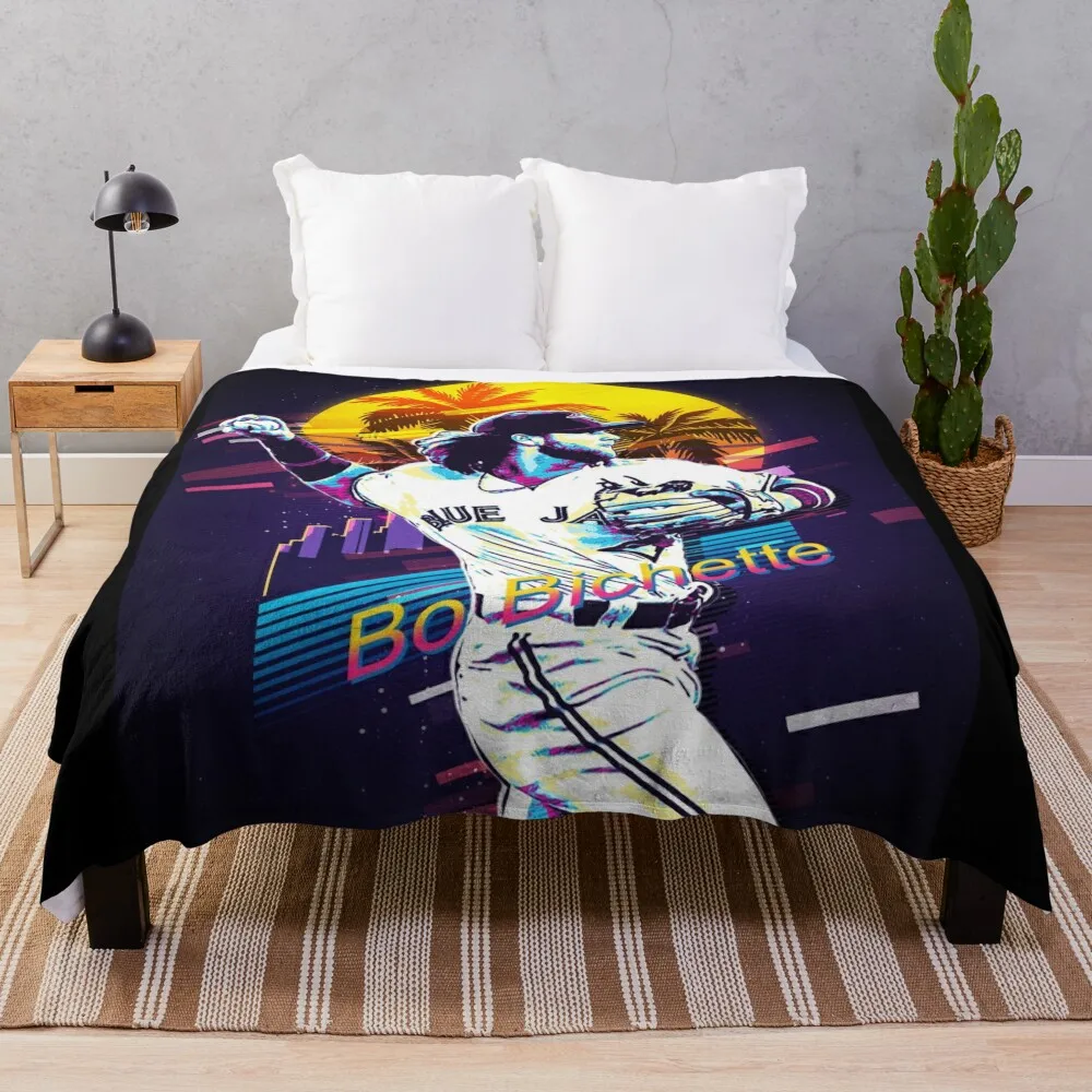 

Bo Bichette Throw Blanket Thins Bed manga Hair Sofa Quilt Blankets