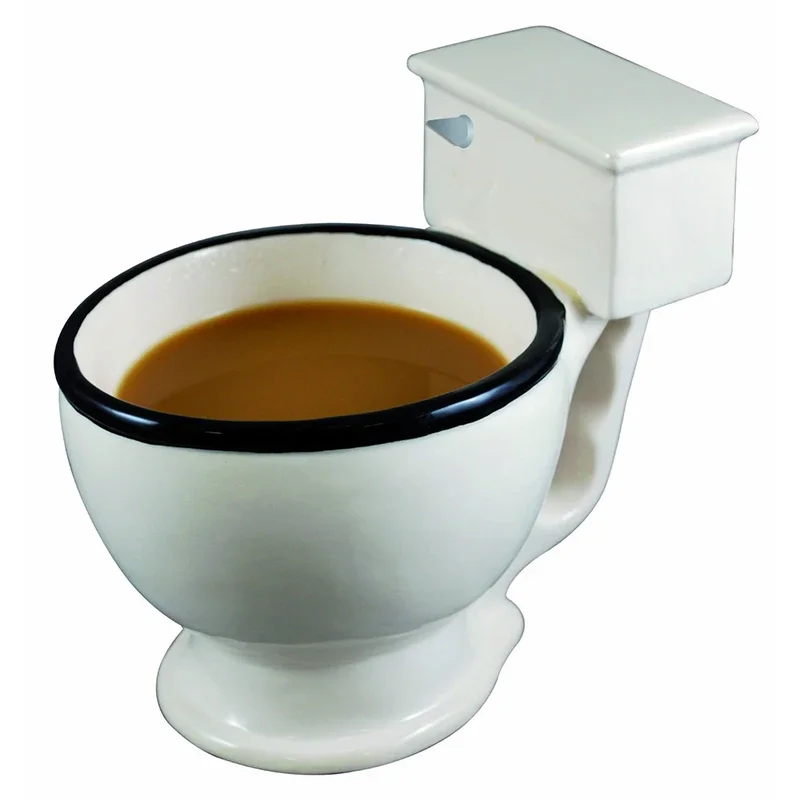 Toilet Bowl Coffee Mug - كوب قهوة سيراميك بتصميم م...