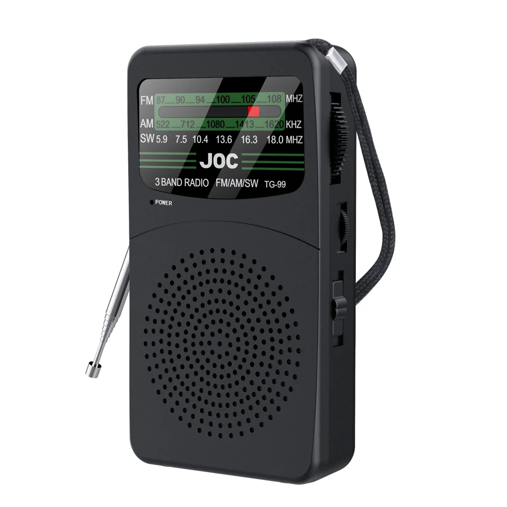 Radio FM AM Pocket LED Hand