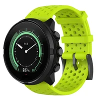 Bracelet en Silicone de 24mm pour montre intelligente SUUNTO 7 9 Baro D5, bracelet de remplacement pour sport spartan hr Fossil Q Hybrid correa 4