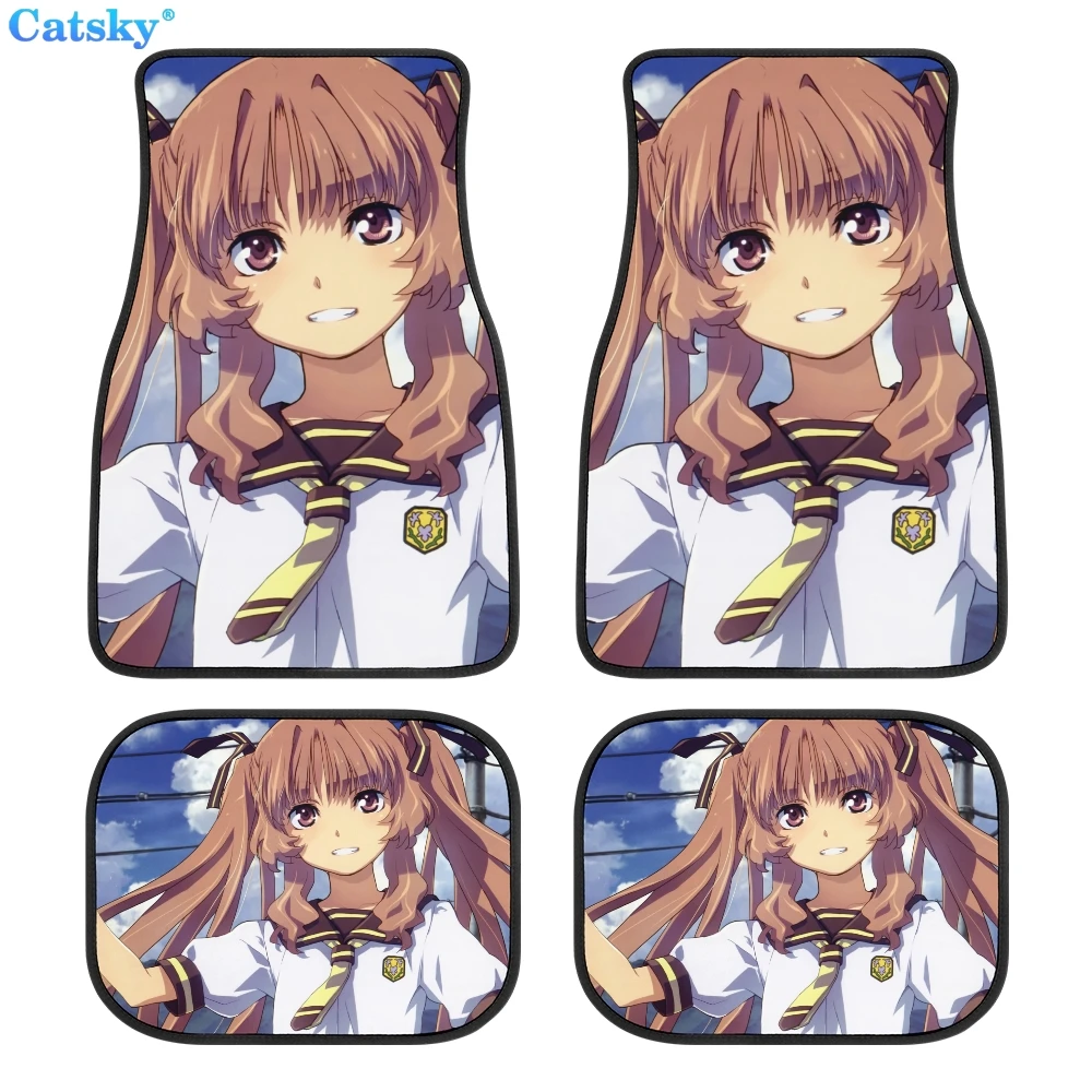 

Anime girl Car Floor Mats Hippie Car Mat Car Accessories Gift Stoner Gift Retro Car Accessories Interior Car Decor