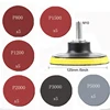 30/15PCS 6/5/4/3inch Sanding Disc Round Sandpaper 800-5000 Grit Sand paper Buffing Polishing Pad for Car Polisher Electric drill 3