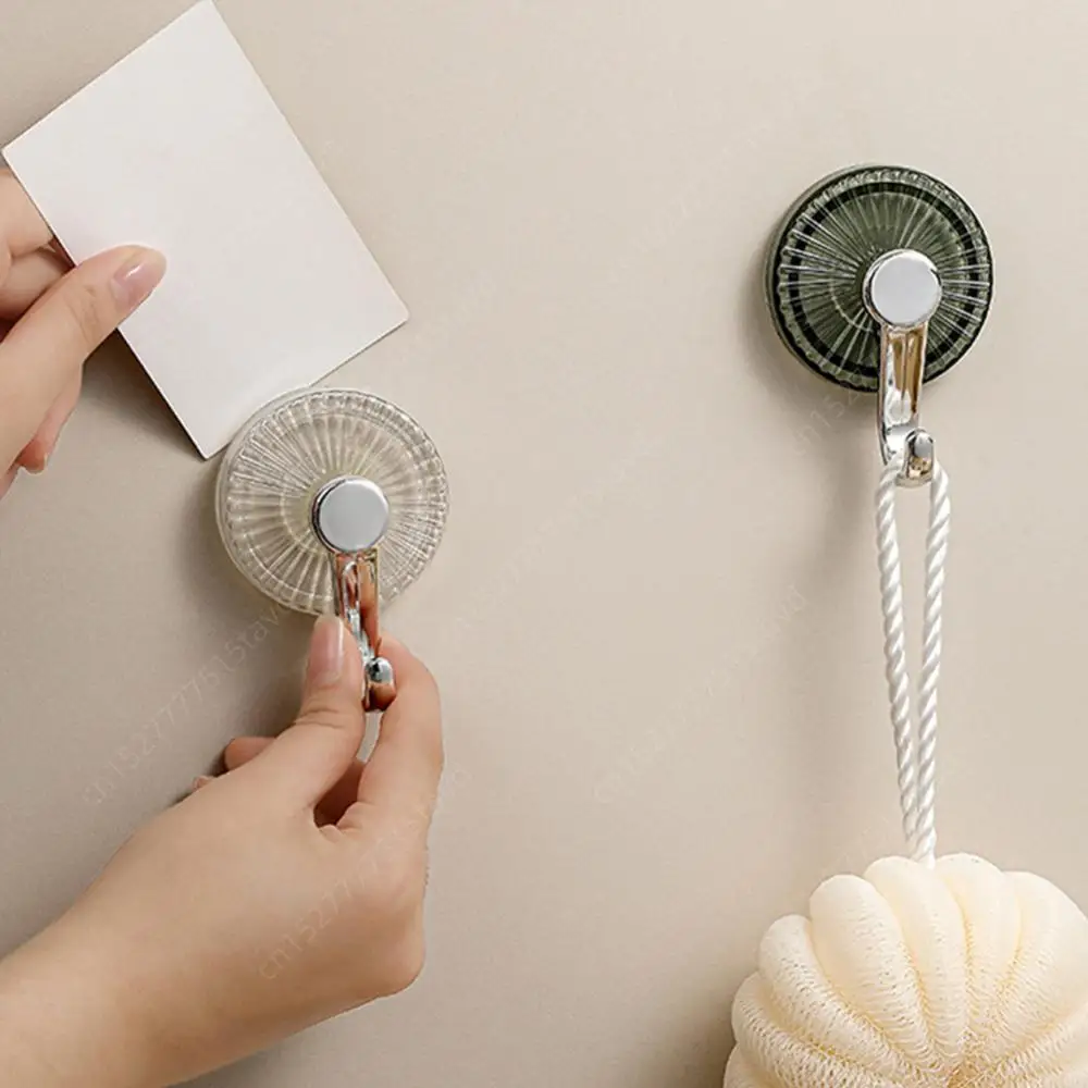 Suction Cup Hook Kitchen Wall Hook Utility Towel Bath Ceiling Plastic Nail Free Hanger for Wreaths Shower Window Towel