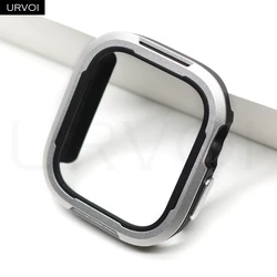 URVOI Premium Aluminum Watch Cover with Hard Bumper Metal Frame Protector for 41mm Series 789 (Silver)