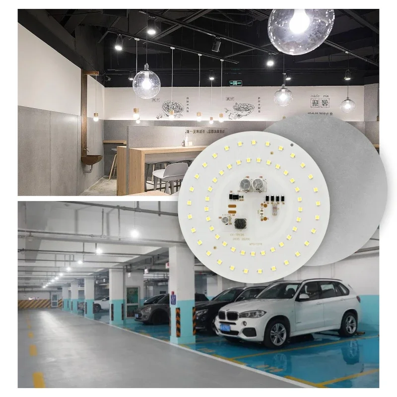 LED Round Chip 55W 45W 38W 28W 18W 14W 10W 5W for Light Bulb