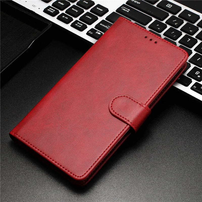 Luxury Flip Leather Wallet Case - Magnetic Book Style Phone Cover & Card Holder