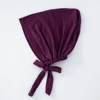 82 couleurs cravate dos sous-embouts mode femmes intérieur Hijab casquette musulmane Bonnet plaine islamique coton Spandex Jersey DEW sous-écharpe