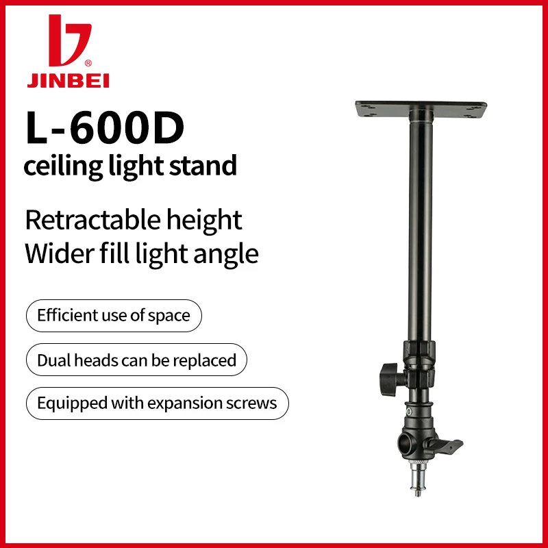 JINBEI L-600D Wall Ceiling Mount Stand Overhead 55cm Roof Light