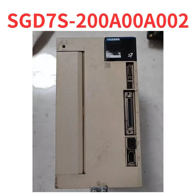 

Second-hand SGD7S-200A00A002 Servo Driver test OK Fast Shipping