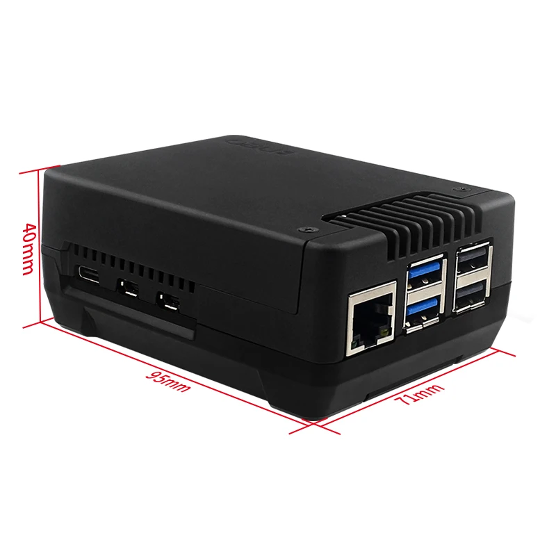 Argon NEO 5 M.2 NVME PCIE Case for Raspberry Pi 5 Built-in Heatsink with PWM Fan