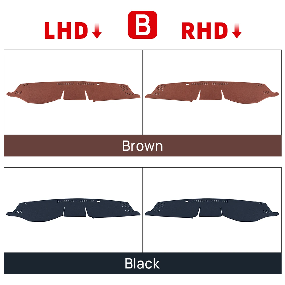 Car Dashboard Cover for Toyota RAV4 XA50 RAV 4 Hybrid Anti UV Non Slip