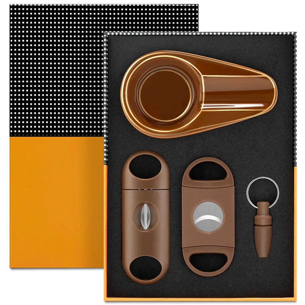 4pcs set brown
