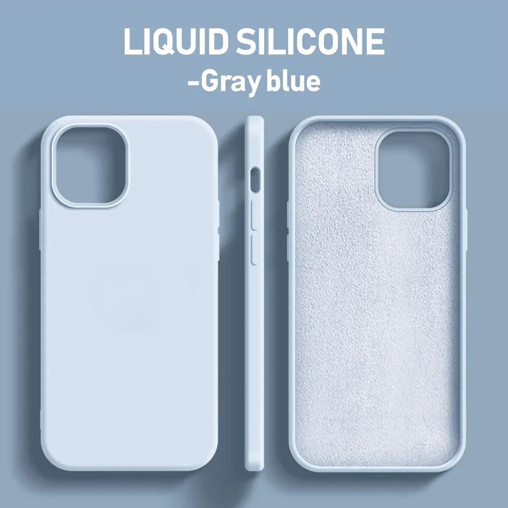 Enhanced Product Title:  
Premium Liquid Silicone Matte Candy Color Phone Case - Sleek & Durable Back Cover