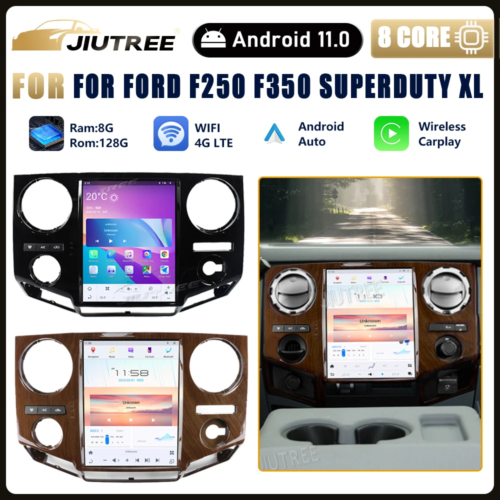 

Android 11 12.1Inch Car Radio For Ford F250 F350 F650 2009-2014 Car GPS Navi 8+128GB Tesla Head Unit Multimedia Player Carplay