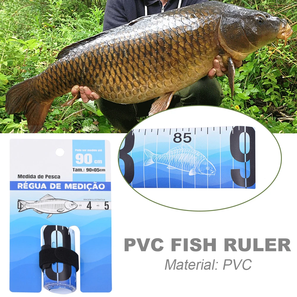 120cm PVC Waterproof Fish Measure Measuring Tape Precision Fishing Tool