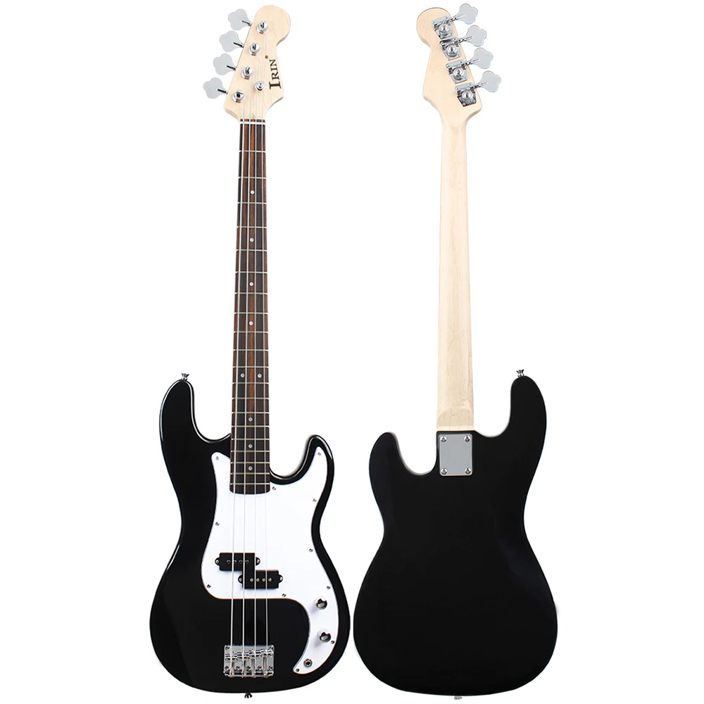 Electric Bass Guitar 4 Strings/5 Strings Bass Guitar Maple Body Electric Bass Guitar Stringed Musical Instrument Connection Cable