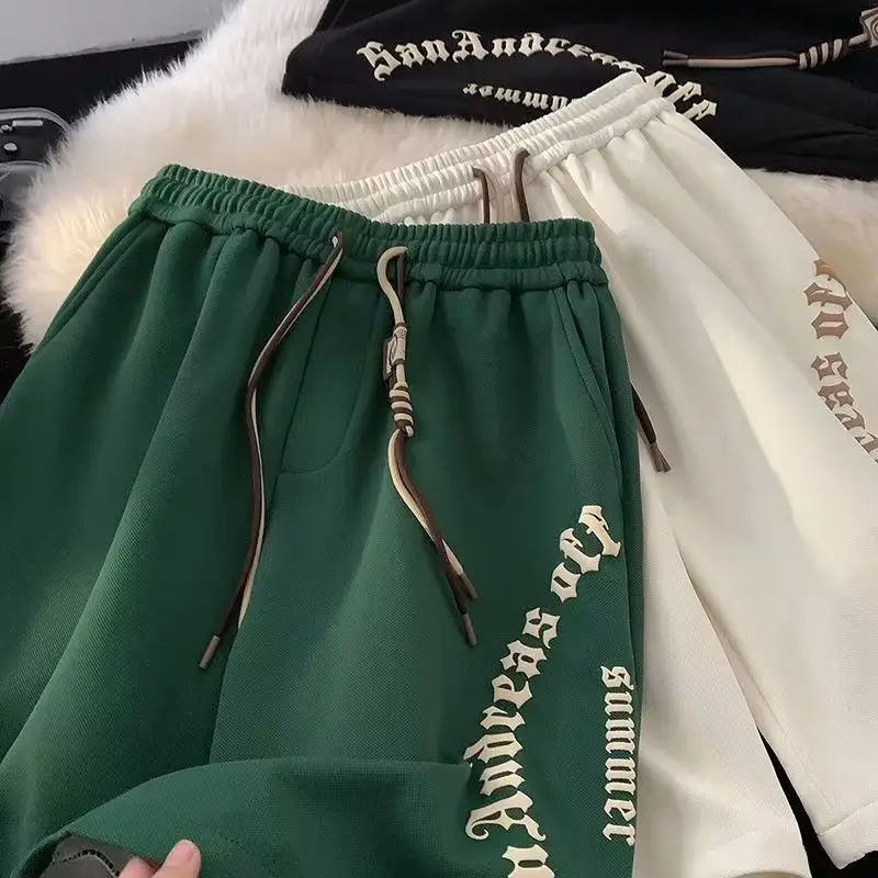 Summer2023New Shorts Street Men's Fashion Brand Pu Shuai High Street Running Sports Leisure Trendy Five Points Basketball Shorts 3