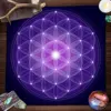 Mandala Flower Of Life Tarot Tablecloth Altar Cloth Pagan Witchcraft Divination Oracle Card Pads Galaxy Tarot 4