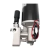 1pcs 76ZY01 DC 24V Single Drive 0.8-1.0mm V Groove Roller 1.8-18m/Min MIG MAG Welding Machine Welder Wire Feeder Motor Assembly 6
