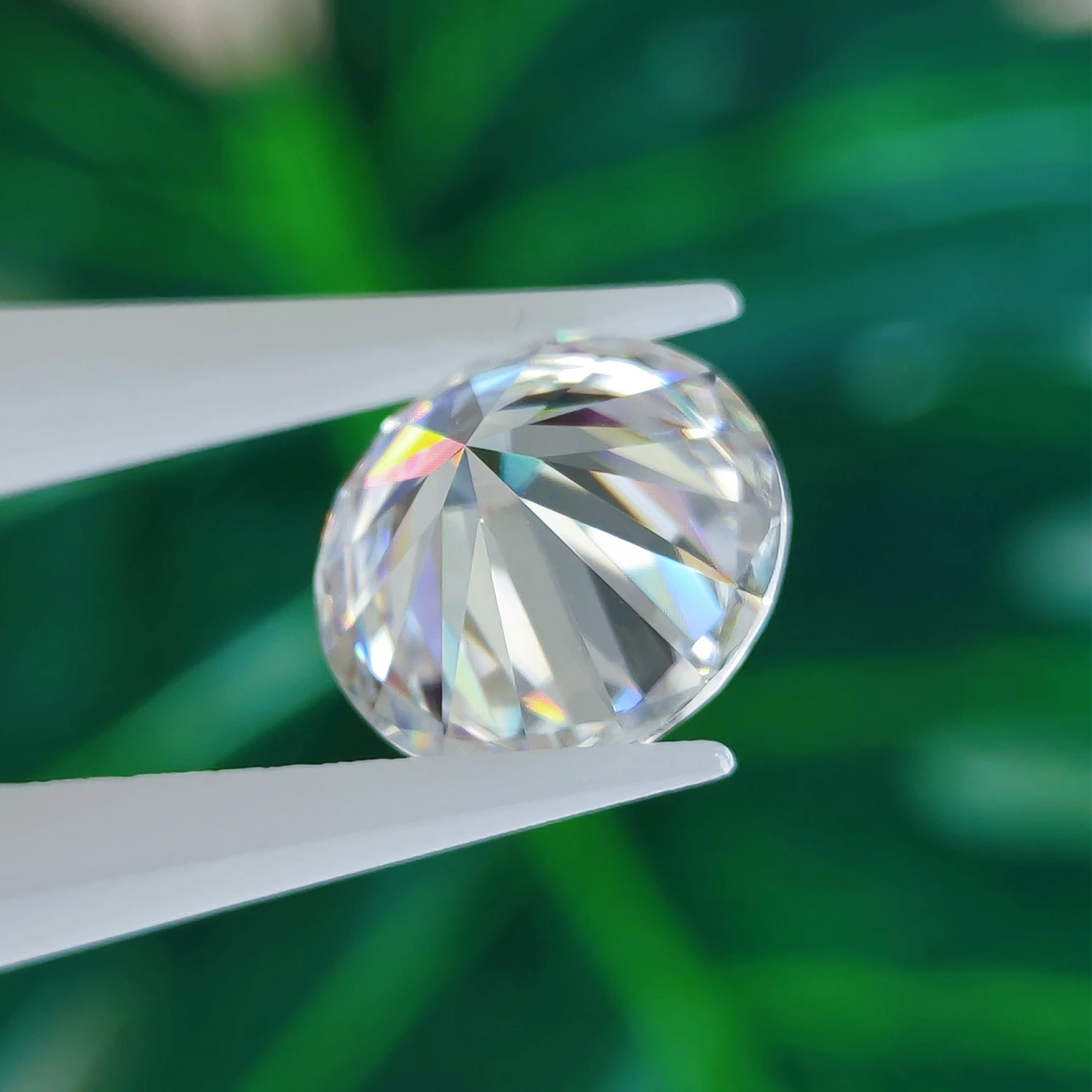 Moissanite Diamond Loose Gemstone VVS1 Excellent Round Brilliant Cut Pass Tester With GRA loose moissanite stones loose gemstone jewelry loose lab grown diamond loose gemstone beads