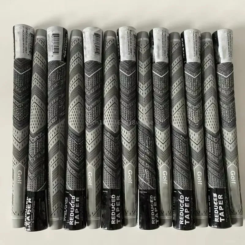 New 13PCS Golf Club Grips Set Standard/Midsize Mens Rubber Golf Grips 5/10Pcs Cotton Yarn Golf Grip Iron and Wood Grip Universal 3