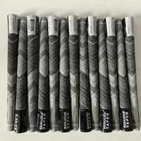 New 13PCS Men's Rubber Golf Grip Standard/Midsize Golf Grips 5/10Pcs Cotton Yarn Golf Club Grips Iron and Wood Grip Universal 1