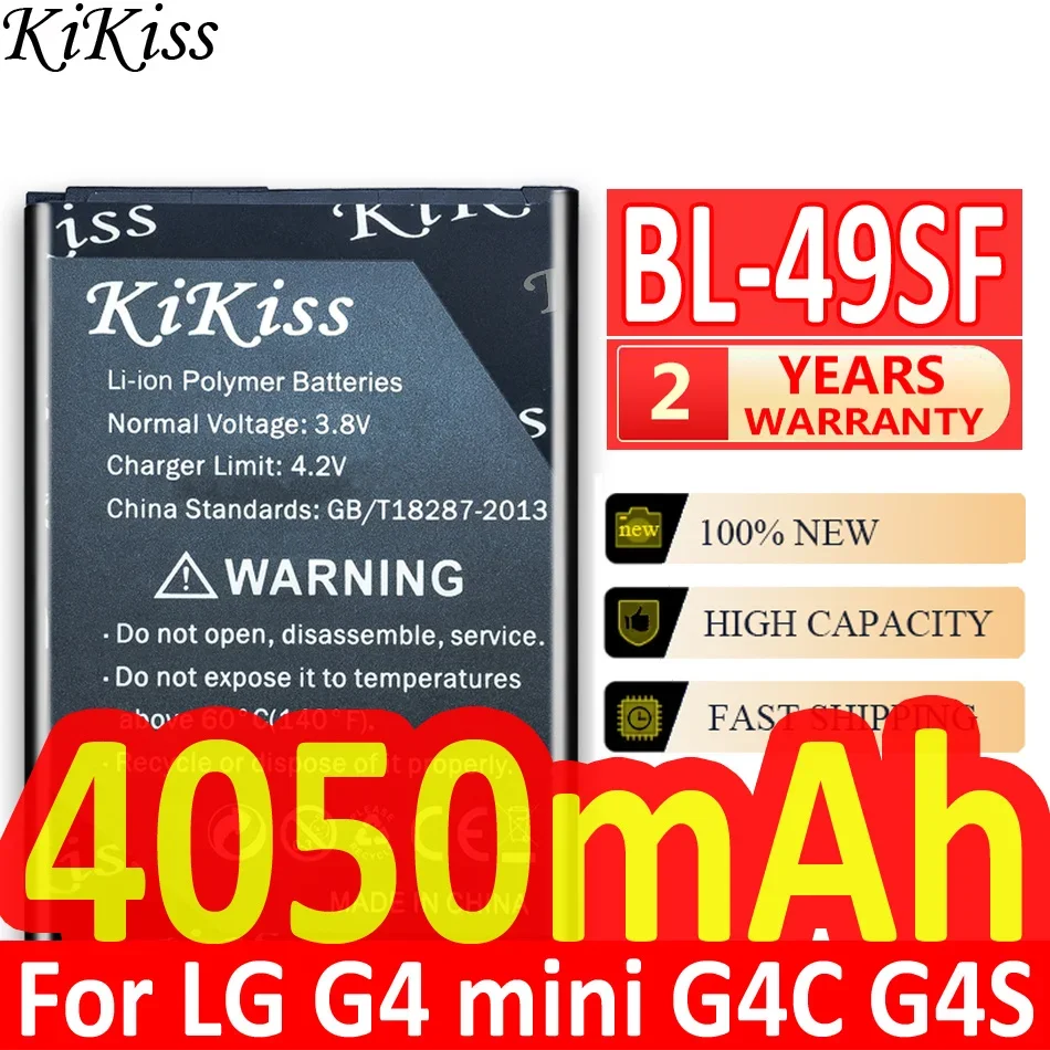 Batteria Di Ricambio Da 4050Mah Per Lg G4 Beat G4C G4S G4 Mini H515 H525N H731 H734 H735 H735L H735T H735Tr H736 H736P Bl-49Sf