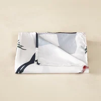 Draps plats avec LOGO personnalisé avec Photo de dessin animé, drap de literie doux, drap de lit Anime pour Queen King, taille double, cadeau pour enfants, couverture de lit personnalisée 4