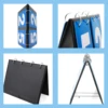 2/4/6-Digital Portable Table Top Flip Scoreboard Basketball Soccer Badminton Volleyball Coaches Sports Competition Score Keeper 4