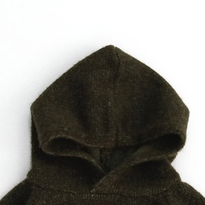 Kids Thick Warm Hoodie Sweater Mushroom Print