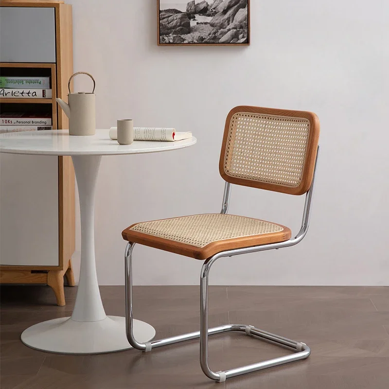 

Minimalist Designer Bedroom Dining Chairs Mid Century Modern Kitchen Dresser Chairs Sillas De Comedor Dining Room Furniture HYDC