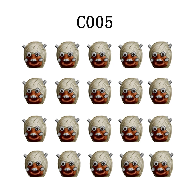 20 개/대 빌딩 블록 Tusken Raider Imperial Ground Crew 벽돌..