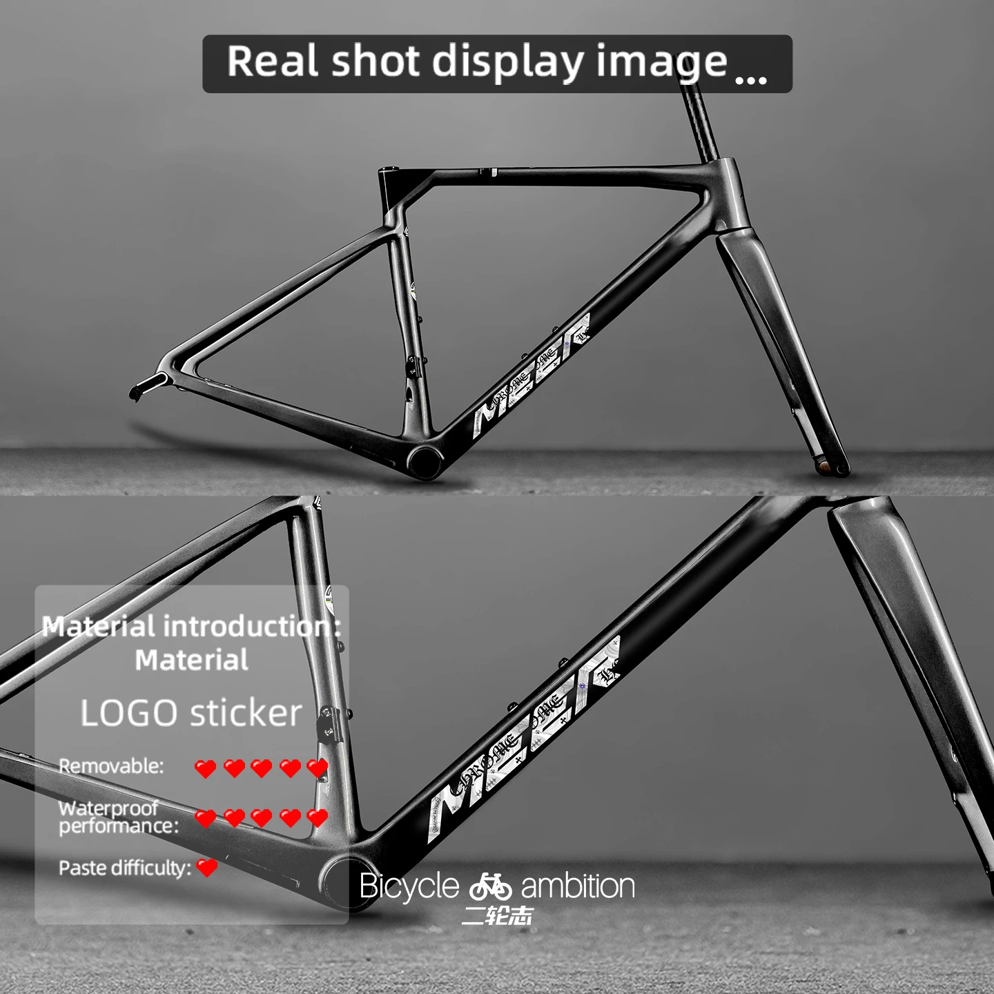 Autocollants pour vélo-autocollant décoratif vélo-... – Grandado